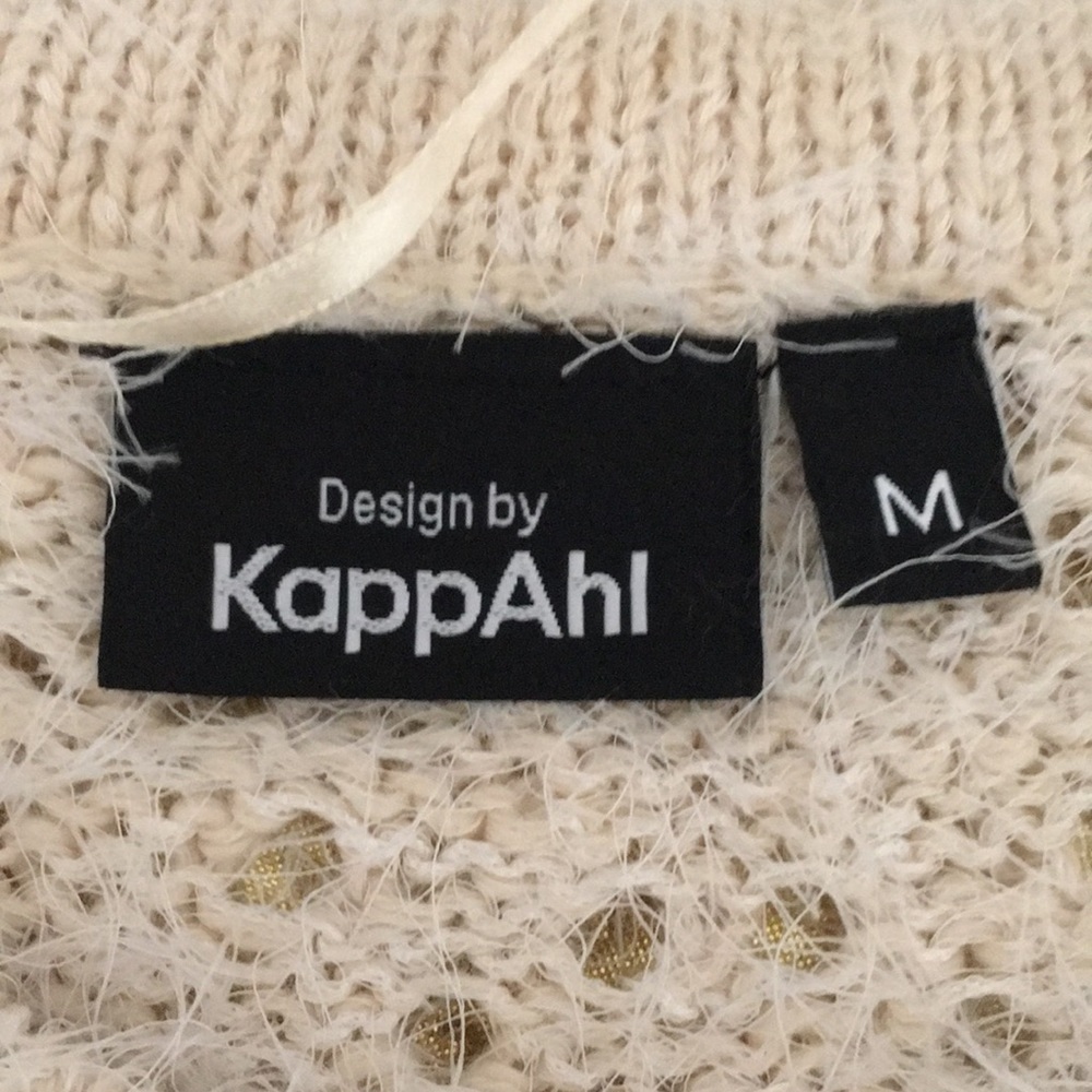Fuzzy cardigan Lace knit - Picture 4 of 8